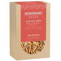 Nongrano Red Lentil  Penne 250g